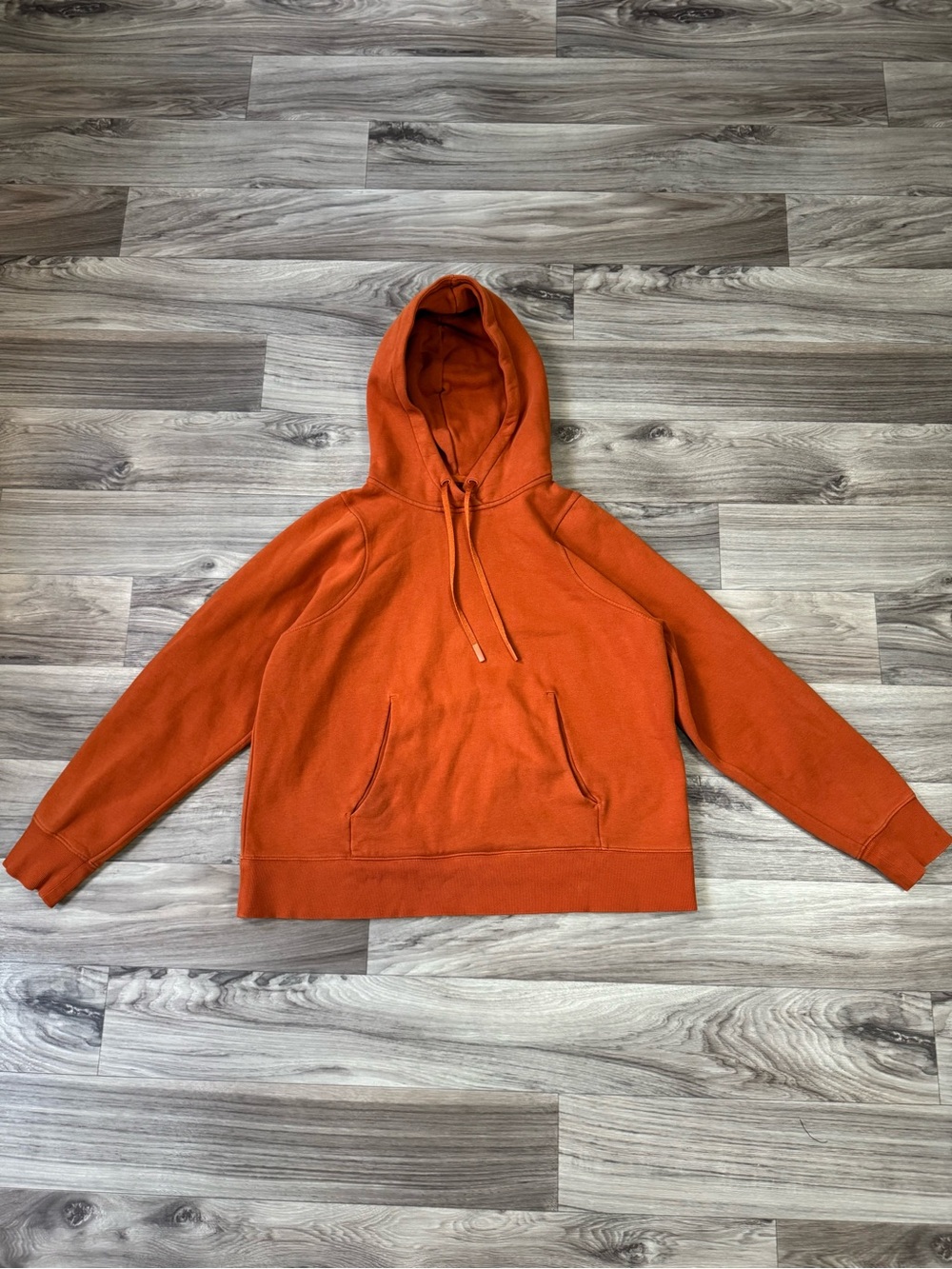 Lululemon Women's Pullover Hoodie Burnt Orange Size 12